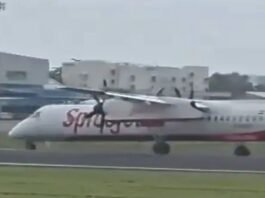SpiceJet Q400 Loses Wheel; Lands Safely In Mumbai SpiceJet Q400 Loses Wheel