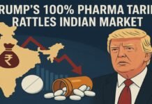 Trump's Pharma Tariff Rattles Indian Market