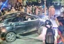 5 Dead as Speeding Car Crushes Pedestrians in Agra 5 Dead as Speeding Car Crushes Pedestrians in Agra