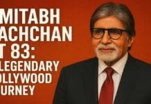 Amitabh Bachchan at 83