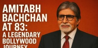 Amitabh Bachchan at 83