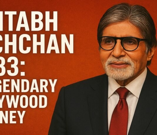 Amitabh Bachchan at 83