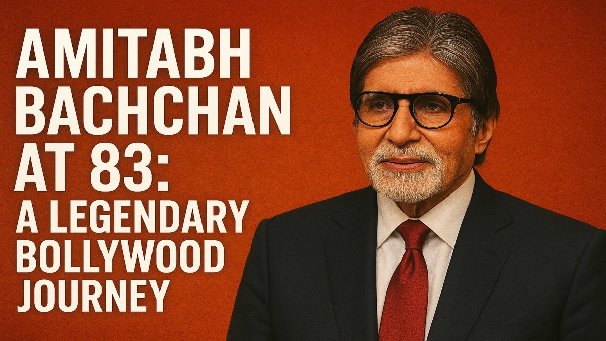 Amitabh Bachchan at 83: A Legendary Bollywood Journey
