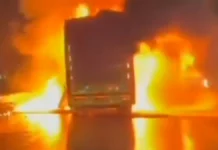 Deadly Inferno on NH-44: 20 Lives Lost in Andhra Bus Tragedy