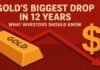 Gold’s Biggest Drop in 12 Years: What Investors Should Know Gold's Biggest Drop in 12 Years