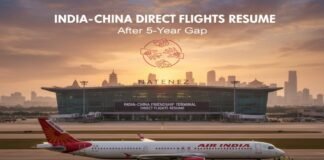 India-China Direct Flights Resume After 5-Year Gap: New Era of Connectivity Begins India-China Direct Flights Resume After 5-Year Gap