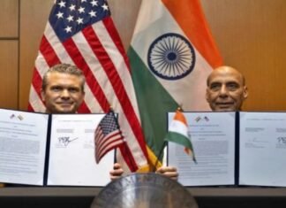 India-US Sign Historic 10-Year Defense Framework to Counter Regional Threats India-US Sign Historic 10-Year Defense Framework