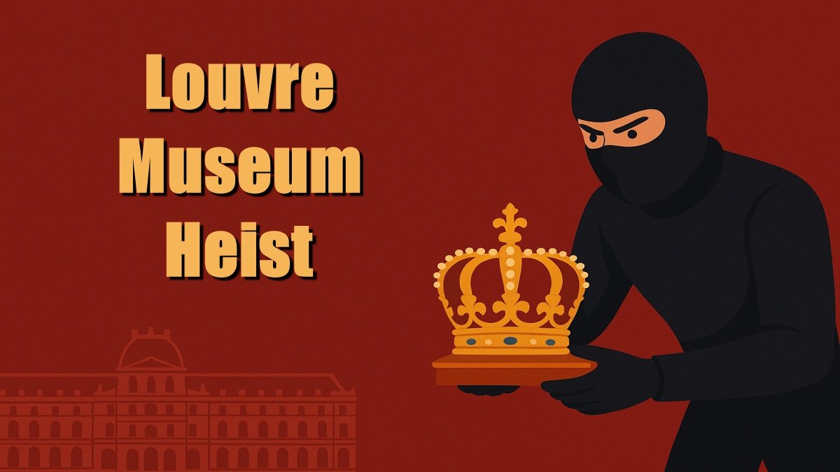 How Thieves Stole Crown Jewels From Louvre in Just 7 Minutes Before Opening Time