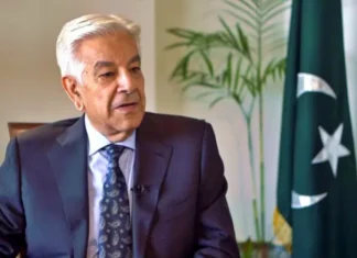 Pakistan’s Defense Minister Khawaja Asif