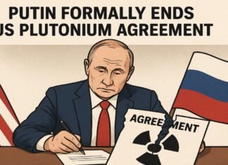 Putin Formally Ends US Plutonium Agreement: Russia Withdraws from 25-Year Nuclear Arms Control Pact Putin Formally Ends US Plutonium Agreement