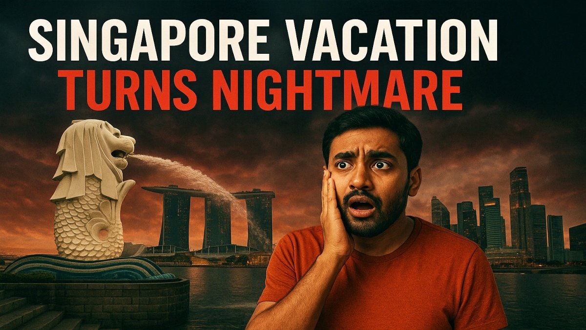 Singapore Vacation Turns Nightmare: 5+ Year Jail, 12 Lashes for Two Indians After Violent Robbery