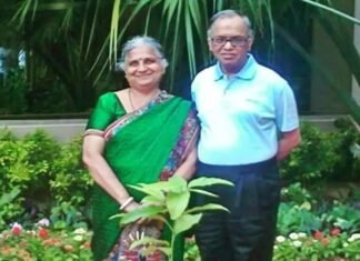 Sudha Murty and Narayan Murty