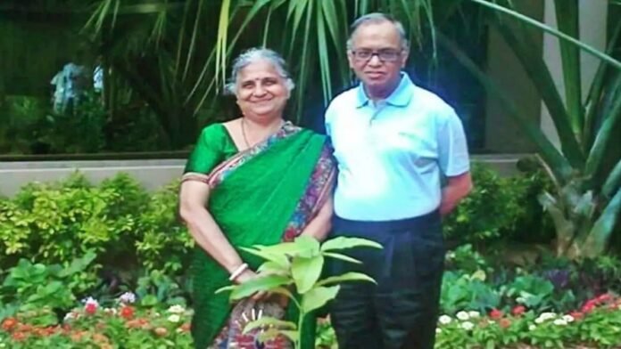 Sudha Murty and Narayan Murty Sudha Murty and Narayan Murty