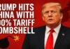 Trump Hits China With 100% Tariff Bombshell