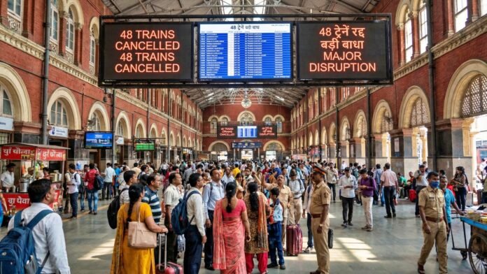 48 Trains Cancelled 48 Trains Cancelled