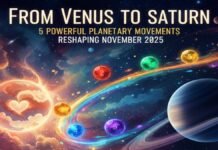 5 Powerful Planetary Movements Reshaping November