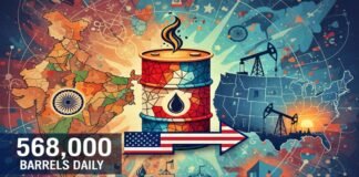 US Sanctions Russia’s Oil Giants: India’s Energy Challenges Mount as Refinery Scramble Accelerates 568,000 Barrels Daily