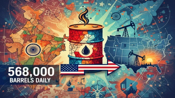 568,000 Barrels Daily