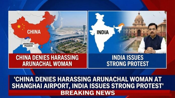 Arunachal woman at Shanghai Arunachal woman at Shanghai