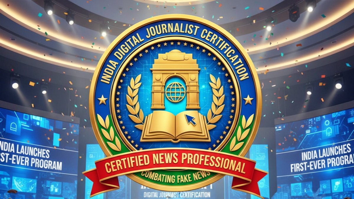 India Launches First-Ever Digital Journalist Certification Program to Combat Fake News