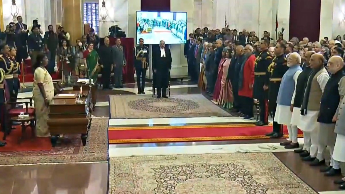Justice Surya Kant Sworn In As 53rd Chief Justice Of India, International Delegation Attends Ceremony