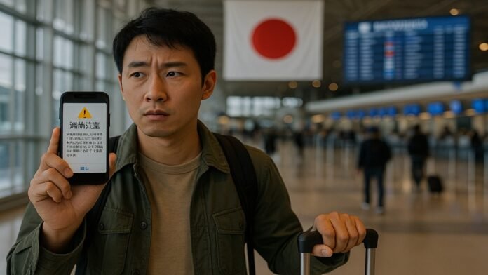 China Issues Travel Warning for Japan