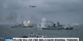 China Yellow Sea Live-Fire Drills Raise Regional Tensions