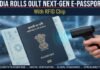 India Rolls Out Next-Gen E-Passport with RFID Chip, AI Integration for Enhanced Security and Faster Immigration E-Passport with RFID Chip