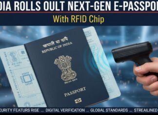 E-Passport with RFID Chip