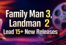 Family Man 3-Landman 2 Lead 15+ New Releases