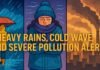 Dangerous Weather to Grip India: Heavy Rains, Cold Wave, and Severe Pollution Alert Heavy Rains, Cold Wave