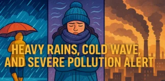 Heavy Rains, Cold Wave