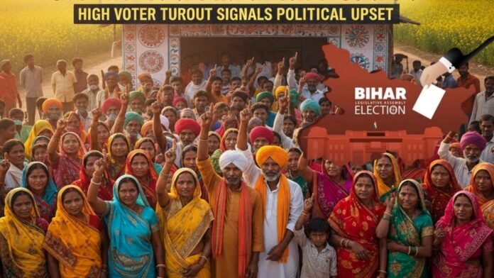 Higher voter tournout