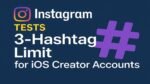Instagram Tests 3-Hashtag