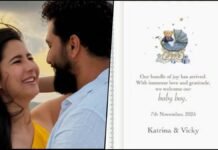 Katrina Kaif and Vicky Kaushal Celebrate Baby Boy’s Arrival! Katrina Kaif and Vicky Kaushal