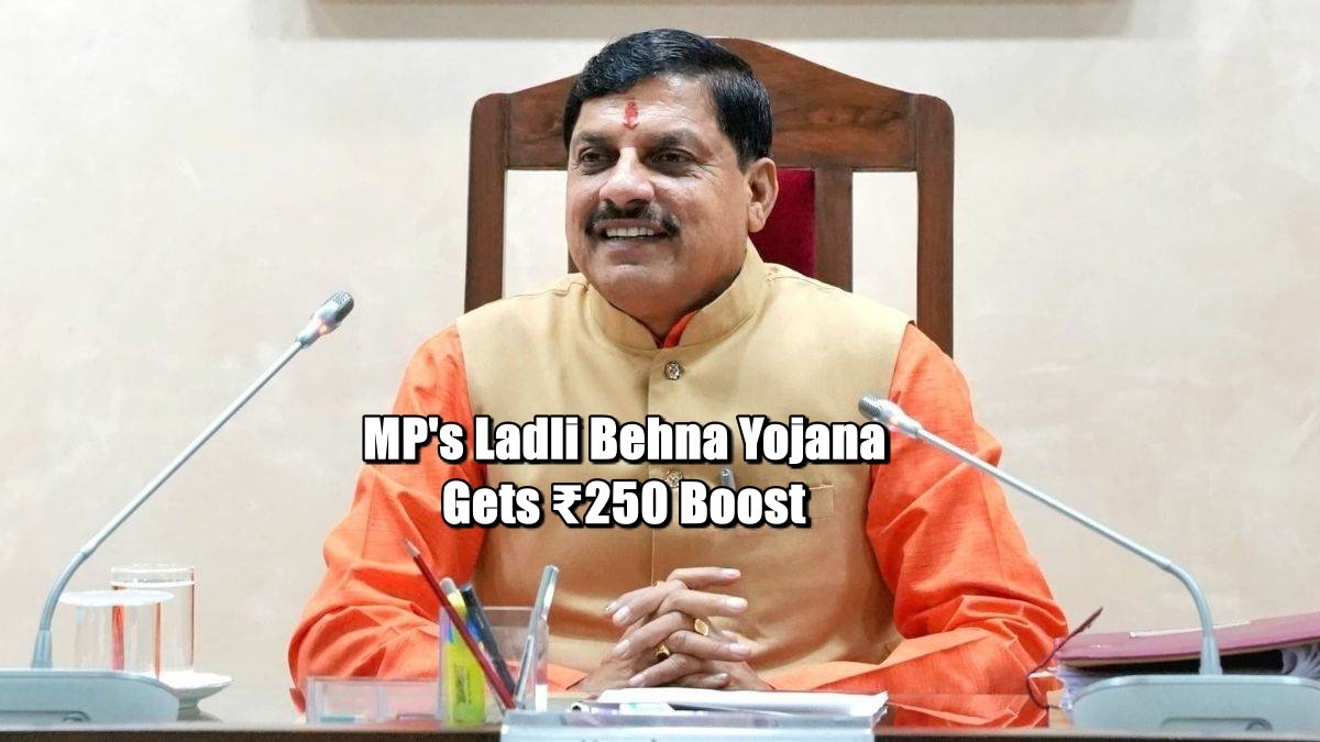 MP’s Ladli Behna Yojana Gets ₹250 Boost: Monthly Aid Jumps to ₹1,500, Path to ₹3,000 by 2028 Announced