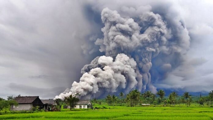 Mount Semeru Erupts in Indonesia