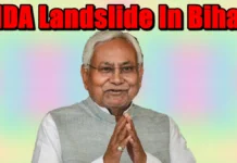 NDA Landslide In Bihar