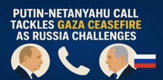 Putin-Netanyahu Call Tackles Gaza Ceasefire as Russia Challenges US Peace Plan at UN Security Council Putin-Netanyahu Call