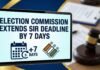 SIR enumeration deadline