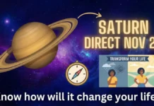 Retrograde Saturn in going direct on the 29th of November, Know how will it change your life? Saturn going direct