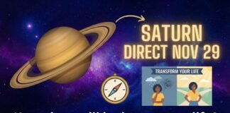Saturn going direct