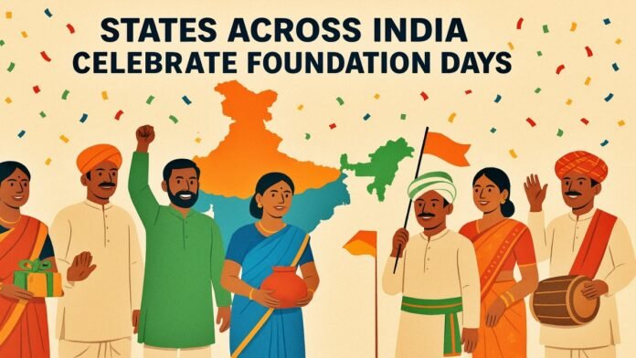 States Across India Celebrate Foundation Days States Across India Celebrate Foundation Days