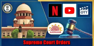 Supreme Court Orders Aadhaar Verification for Adult Content