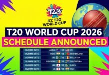 T20 World Cup 2026 schedule