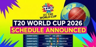 T20 World Cup 2026 schedule announced, India vs Pakistan on Feb 15 in Colombo T20 World Cup 2026 schedule