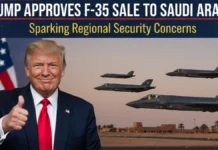 Trump Approves F-35 Sale to Saudi Arabia