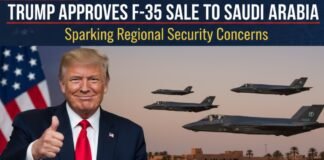 Trump Approves F-35 Sale to Saudi Arabia