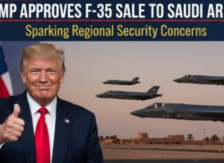 Trump Approves F-35 Sale to Saudi Arabia