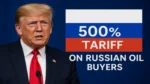 Trump Backs 500% Tariff